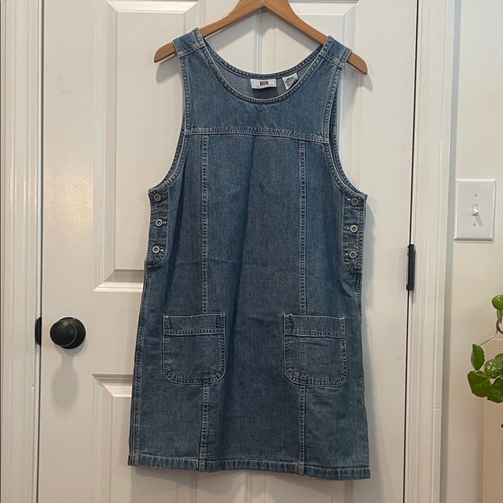 Faded Glory Classic Blue Denim Dress